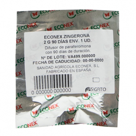 ECONEX ZINGERONA 2 G 90 DÍAS ENV. 1 UD.