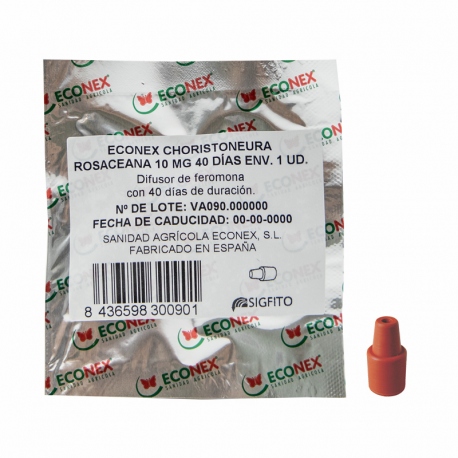 ECONEX CHORISTONEURA ROSACEANA 10 MG 40 DÍAS ENV. 1 UD.