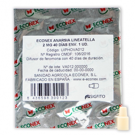 ECONEX ANARSIA LINEATELLA 2 MG 40 DÍAS ENV. 1 UD.