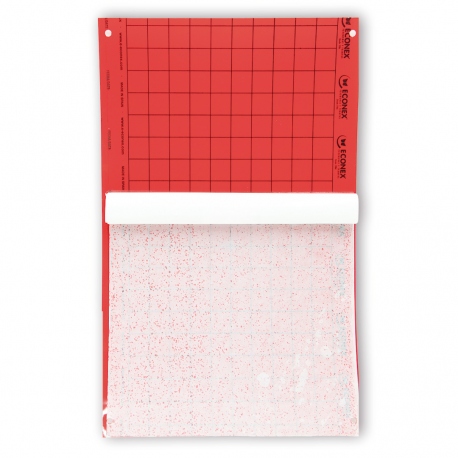 ECONEX CROMÁTICA ROJA 40 X 25 CM ENV. 1 UD.