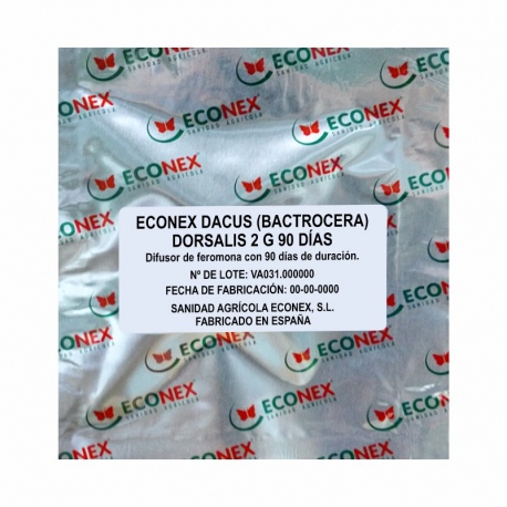 ECONEX DACUS (BACTROCERA) DORSALIS 2 G 90 DÍAS